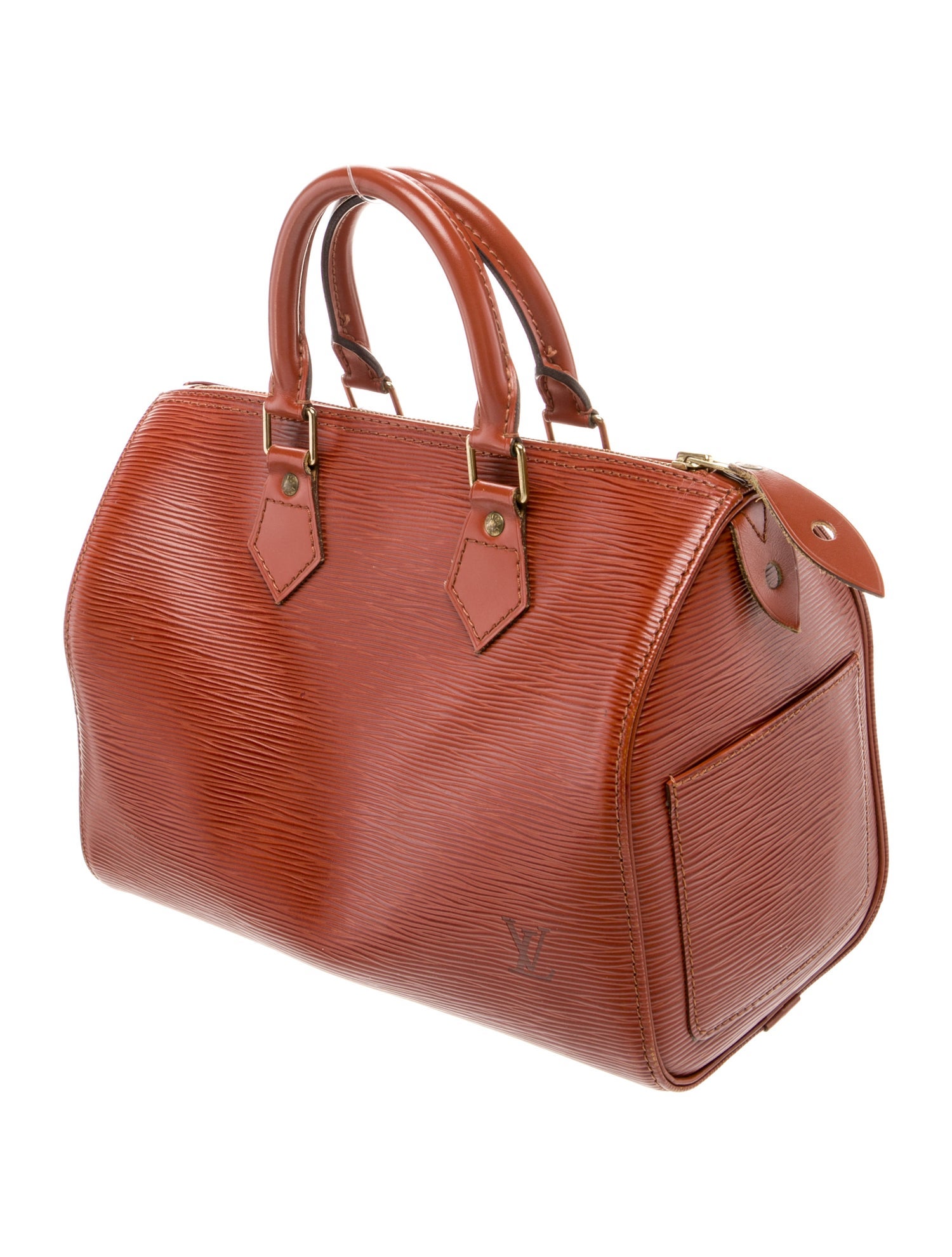 Louis Vuitton Leather Top Handle Bag